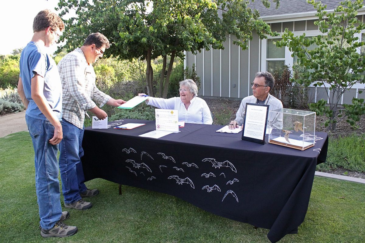  BAT WALK WELCOME TABLE