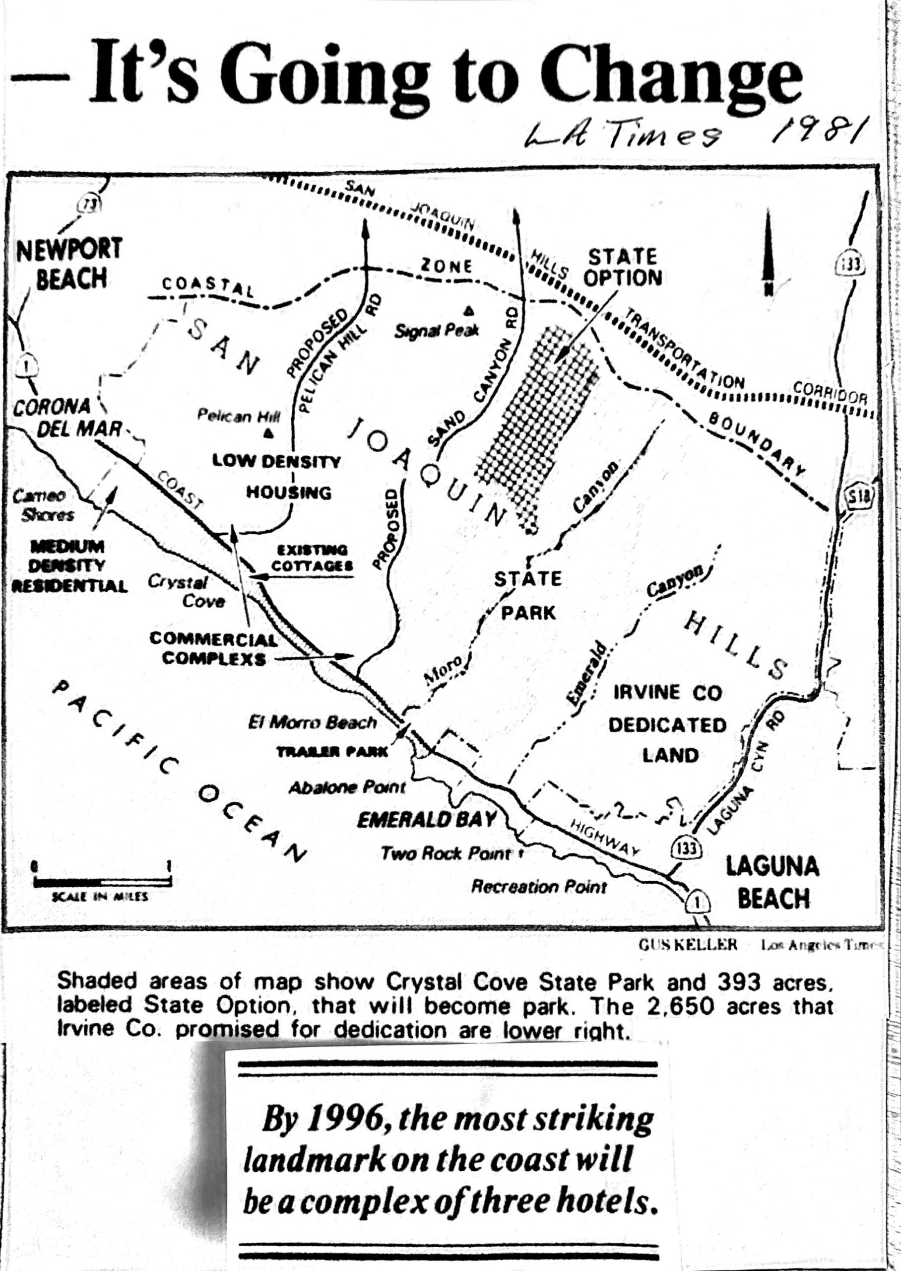 1981.08.02 LA Times Irvine Coast to Change