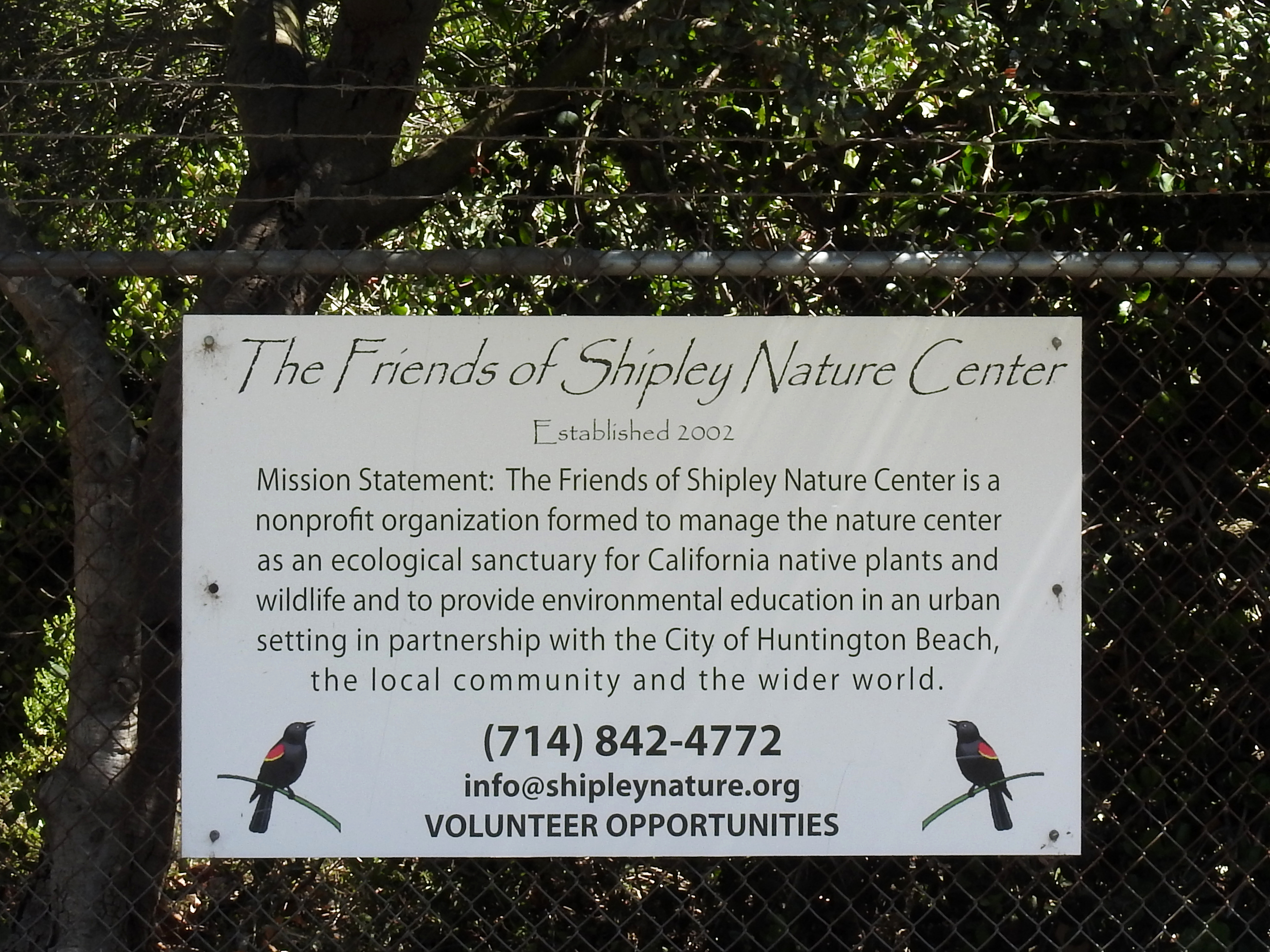 Shipley Nature Center Accessible Event