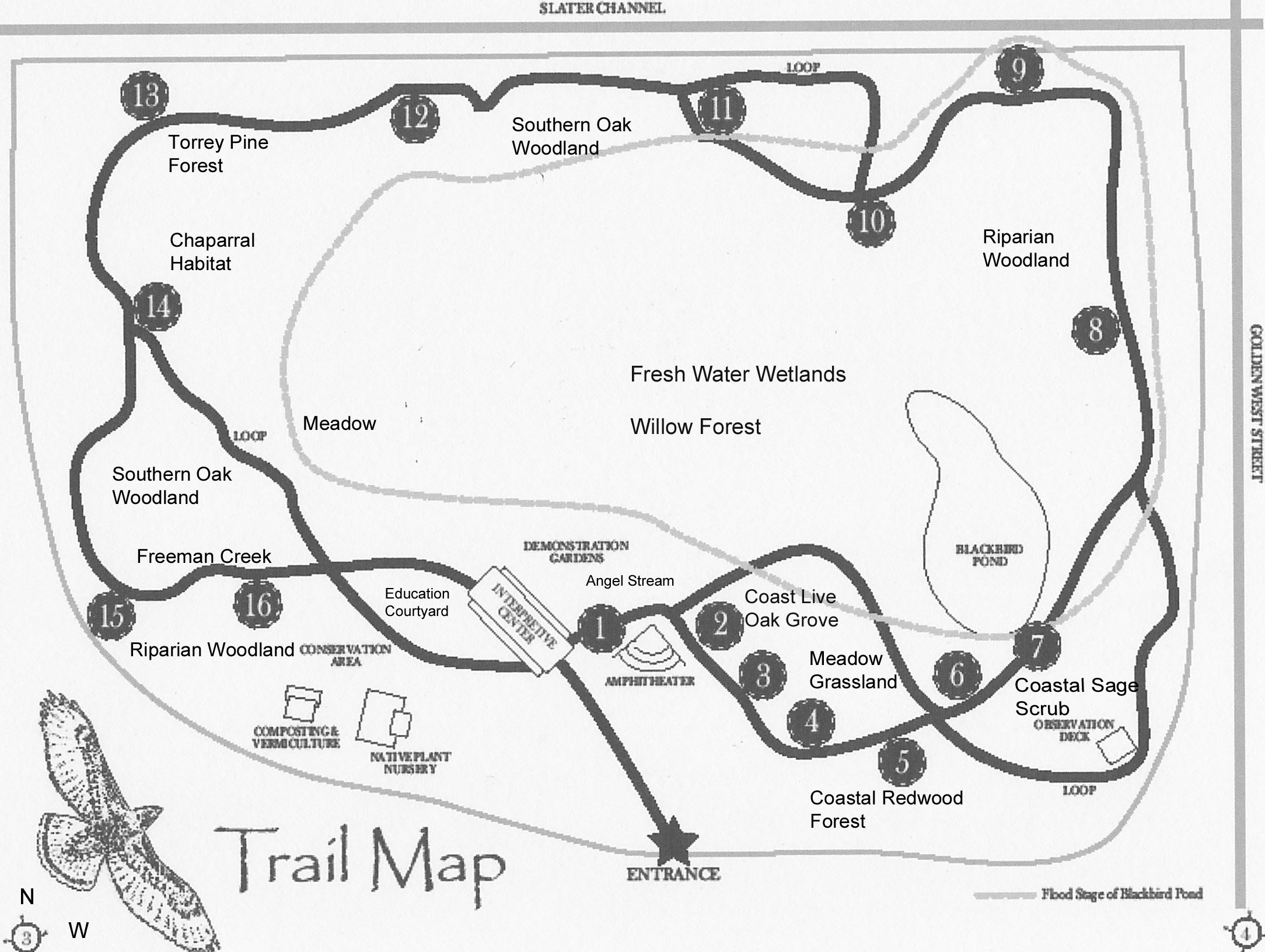 Shipley Trail Map